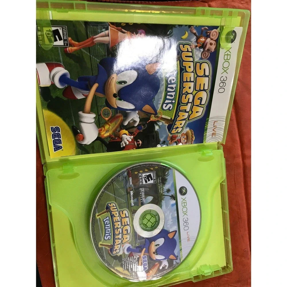 Sega Superstars Tennis Xbox 360 Disc